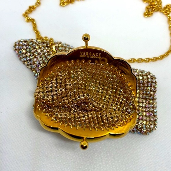 VERSACE LUXURY metallic and swarovski’s crystals authentic 100% - Picture 9 of 13